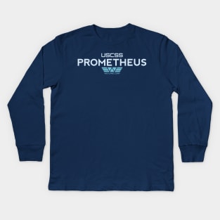 USCSS Prometheus - Crew Member Shirt Kids Long Sleeve T-Shirt